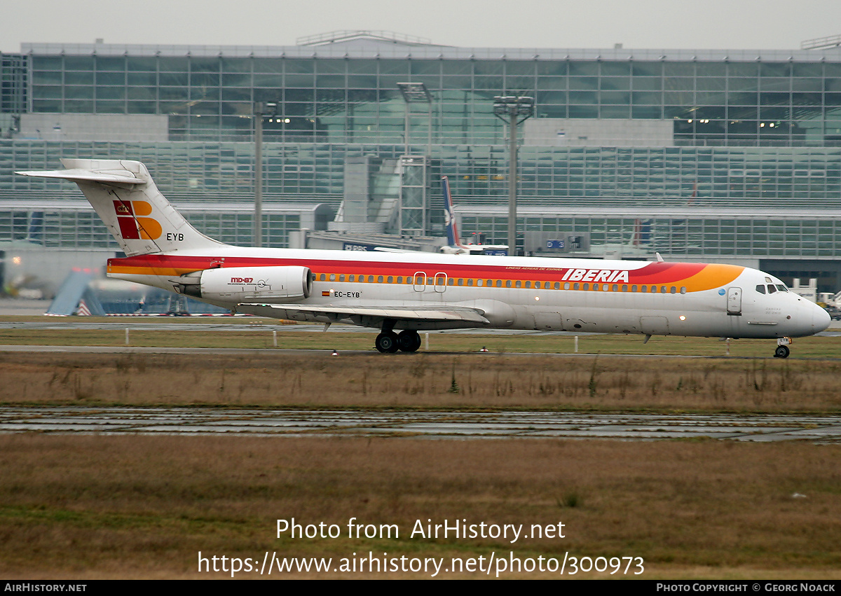 Aircraft Photo of EC-EYB | McDonnell Douglas MD-87 (DC-9-87) | Iberia | AirHistory.net #300973