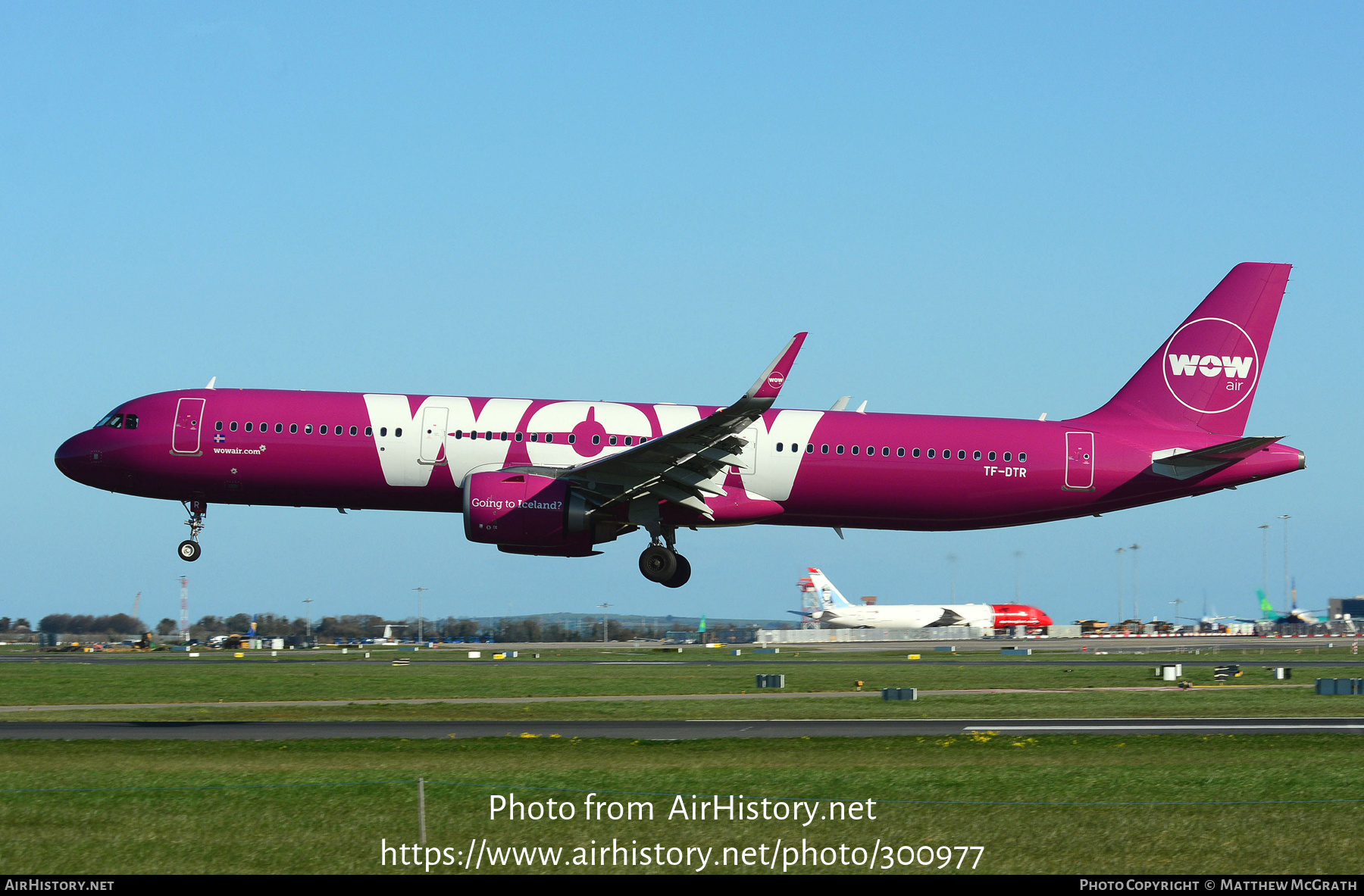 Aircraft Photo of TF-DTR | Airbus A321-251N | WOW Air | AirHistory.net #300977