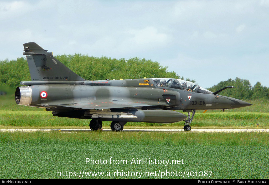 Aircraft Photo of 683 | Dassault Mirage 2000D | France - Air Force | AirHistory.net #301087