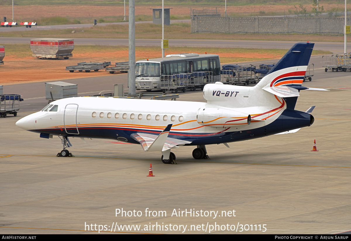 Aircraft Photo of VQ-BYT | Dassault Falcon 900EX | AirHistory.net #301115