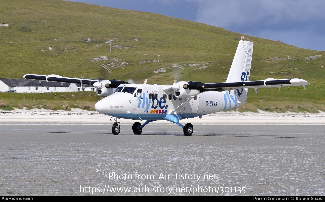 Aircraft Photo of G-BVVK | De Havilland Canada DHC-6-300 Twin Otter | Flybe | AirHistory.net #301135