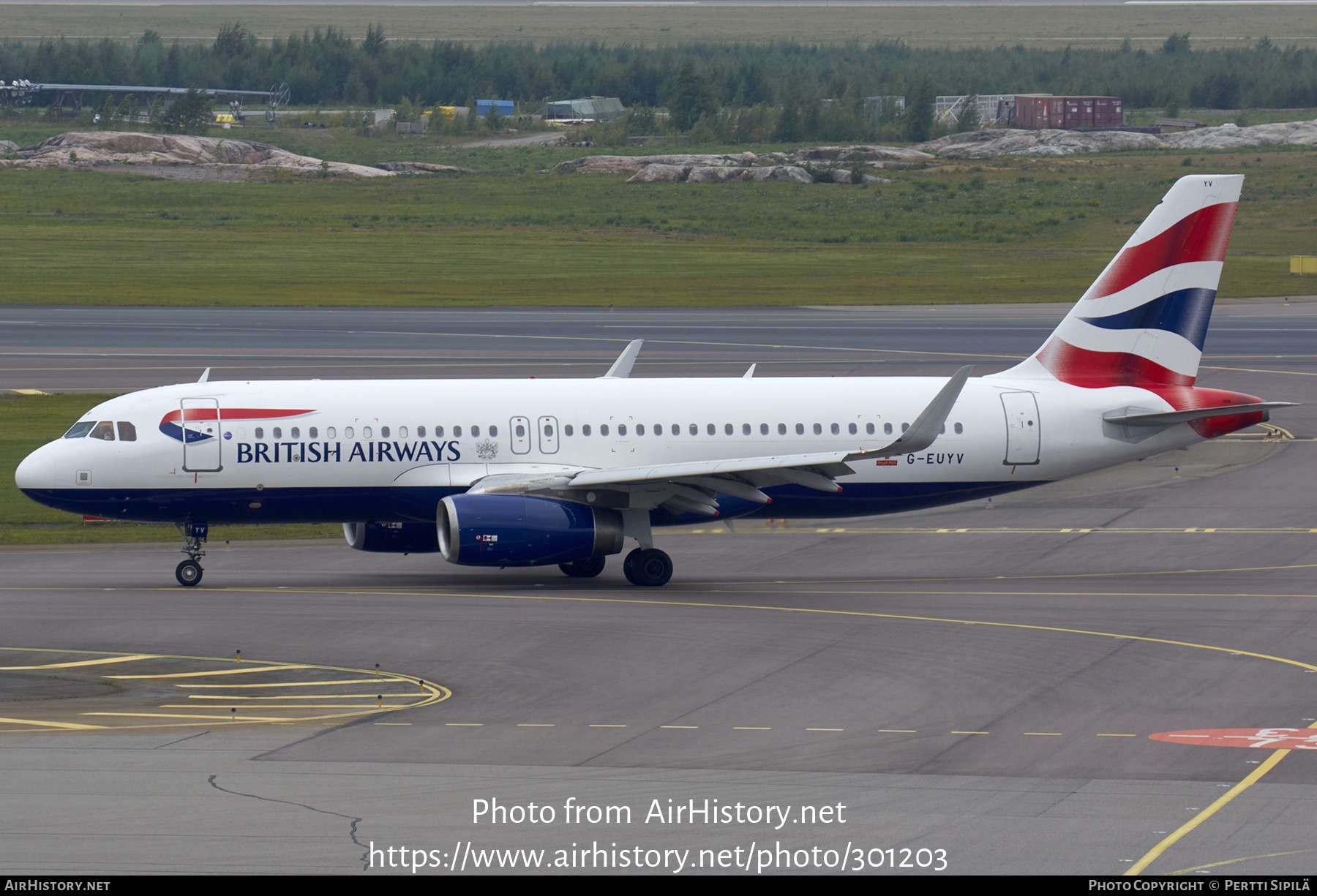 Aircraft Photo of G-EUYV | Airbus A320-232 | British Airways | AirHistory.net #301203