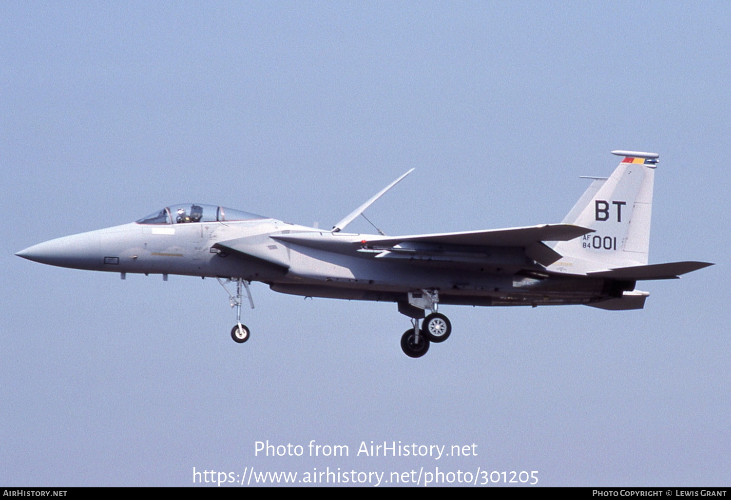 Aircraft Photo of 84-0001 / AF84-001 | McDonnell Douglas F-15C Eagle | USA - Air Force | AirHistory.net #301205