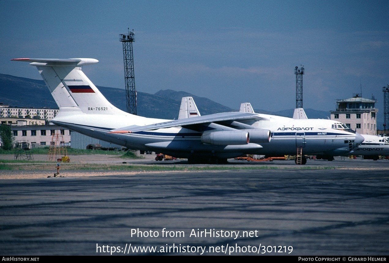 Aircraft Photo of RA-76521 | Ilyushin Il-76T | Aeroflot | AirHistory.net #301219