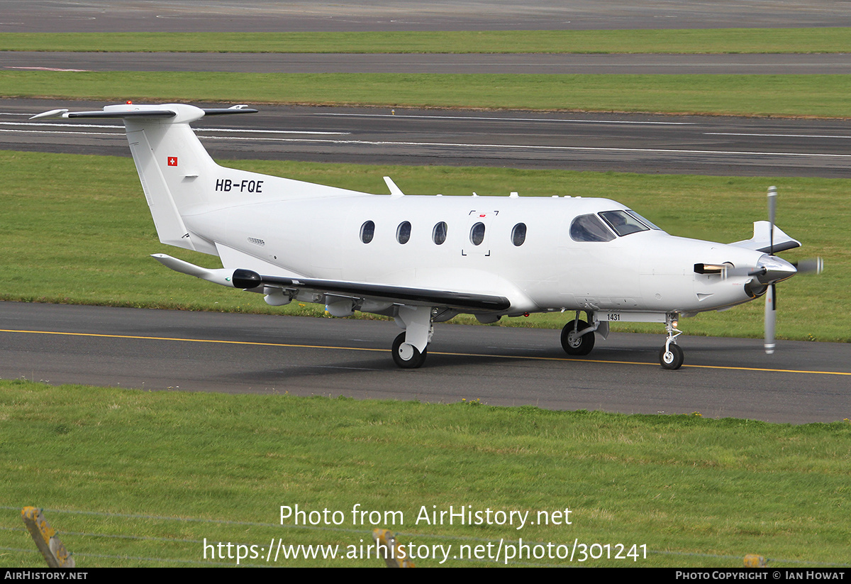 Aircraft Photo of HB-FQE | Pilatus PC-12NG (PC-12/47E) | AirHistory.net #301241