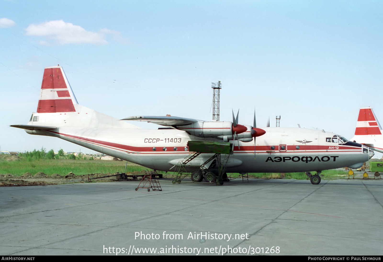 Aircraft Photo of CCCP-11403 | Antonov An-12BP | Aeroflot | AirHistory.net #301268