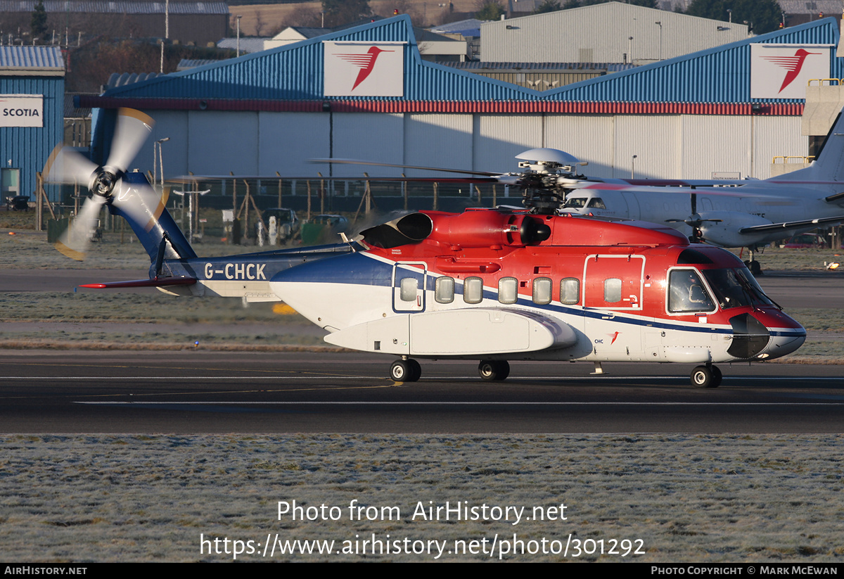 Aircraft Photo of G-CHCK | Sikorsky S-92A | CHC Helicopters | AirHistory.net #301292