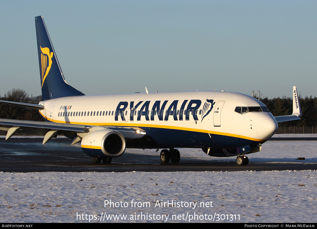 Aircraft Photo of EI-EMC | Boeing 737-8AS | Ryanair | AirHistory.net #301311