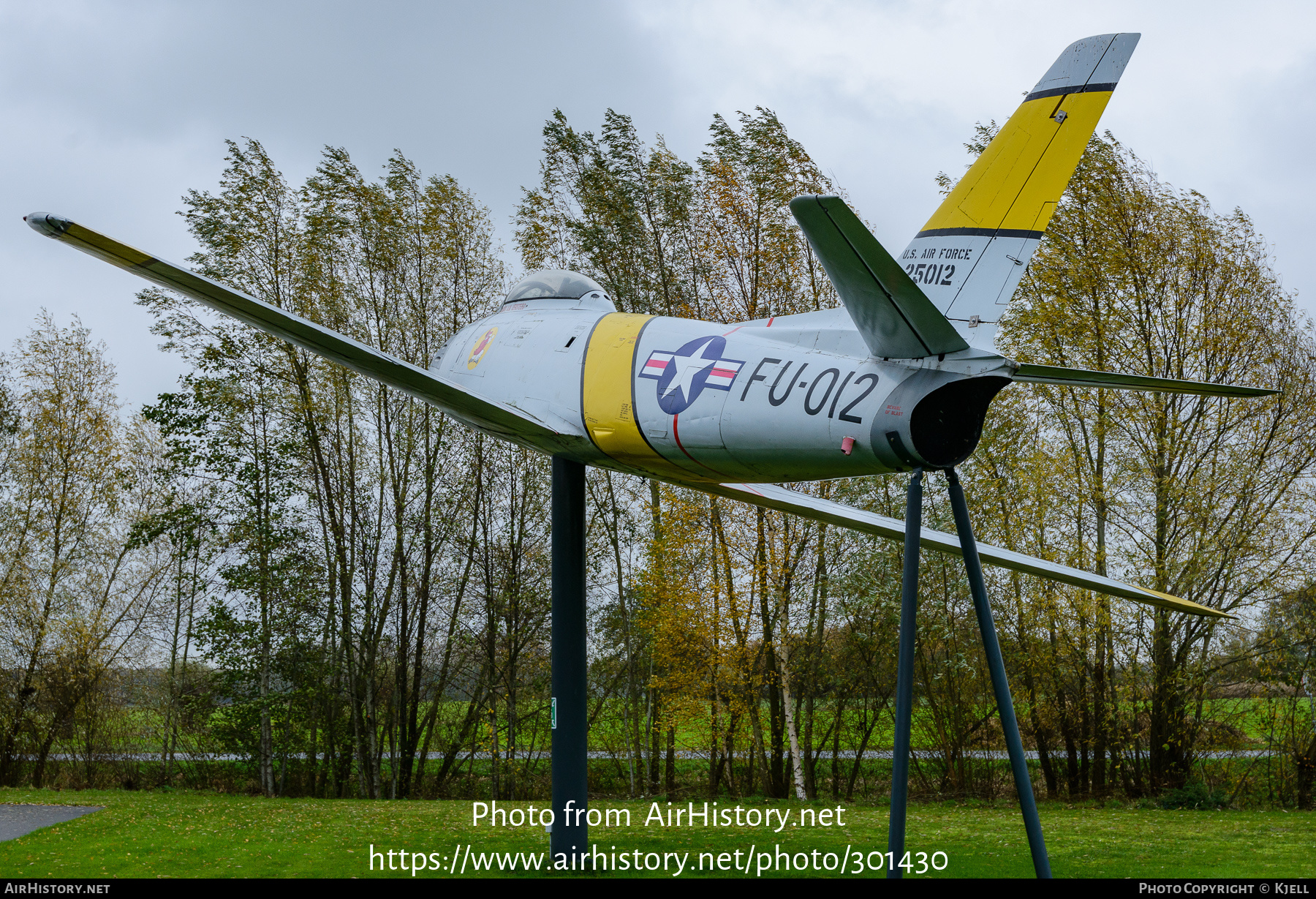 Aircraft Photo of 25012 | Canadair CL-13B Sabre 6 | USA - Air Force | AirHistory.net #301430