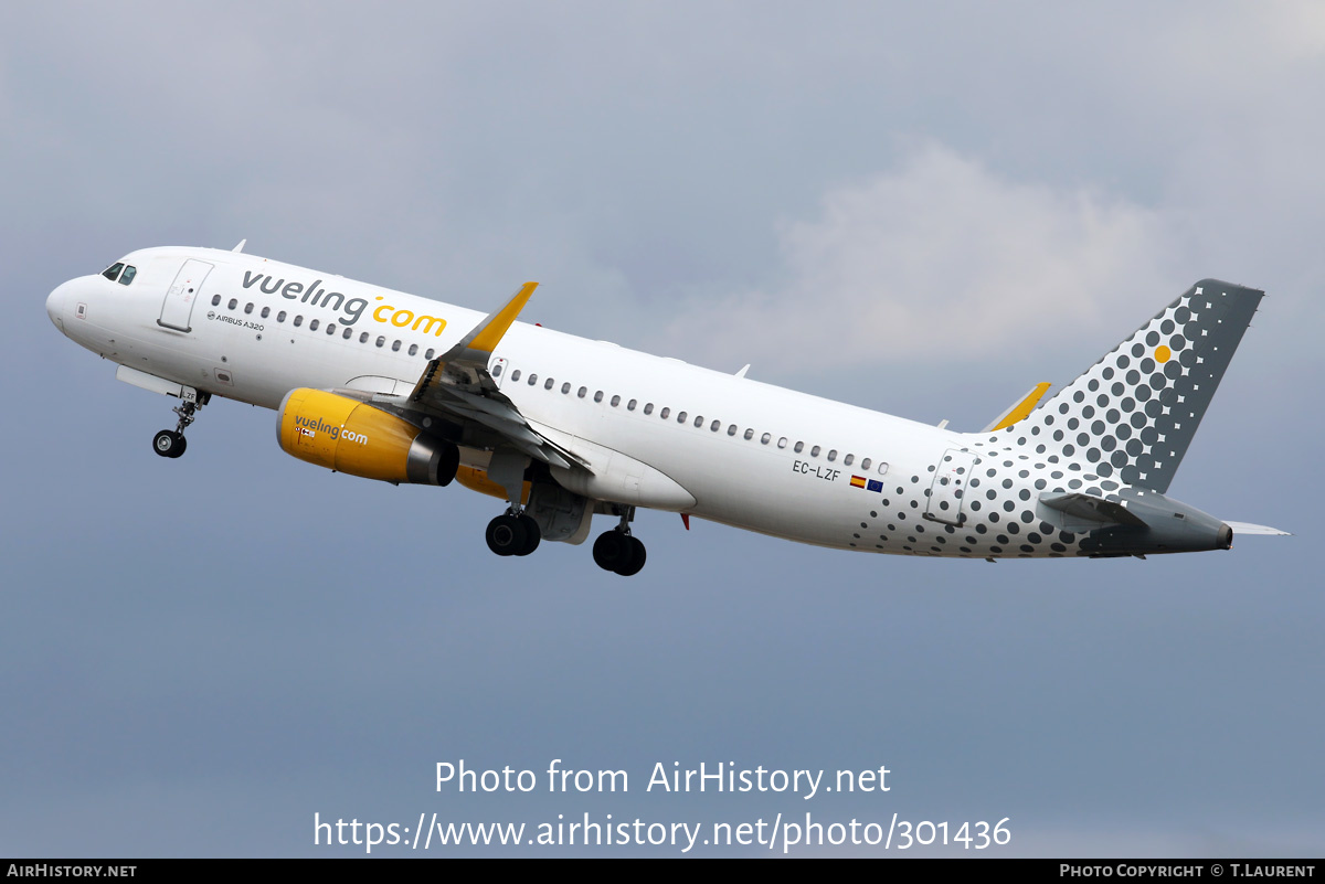 Aircraft Photo of EC-LZF | Airbus A320-232 | Vueling Airlines | AirHistory.net #301436