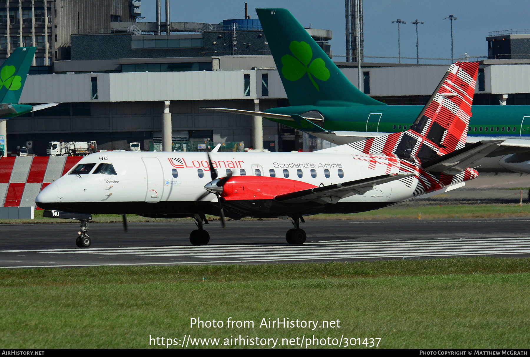 Aircraft Photo of G-LGNU | Saab 340B | Loganair | AirHistory.net #301437