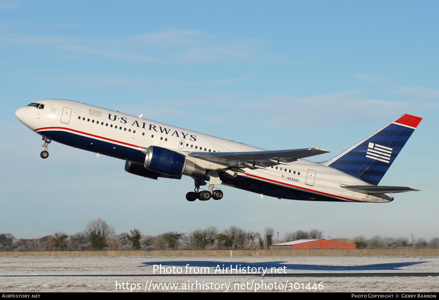 Aircraft Photo of N253AY | Boeing 767-2B7/ER | US Airways | AirHistory.net #301446