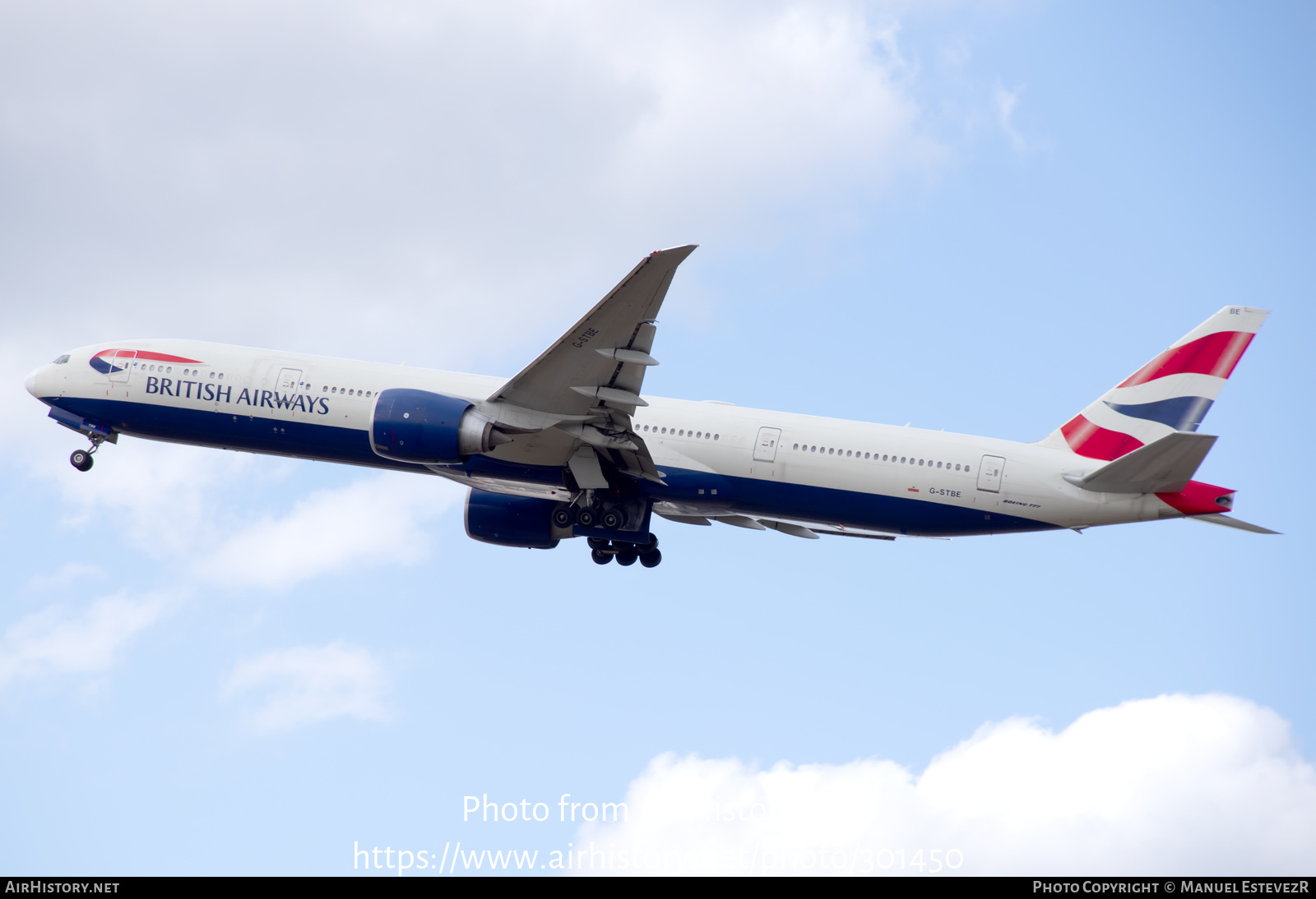 Aircraft Photo of G-STBE | Boeing 777-36N/ER | British Airways | AirHistory.net #301450