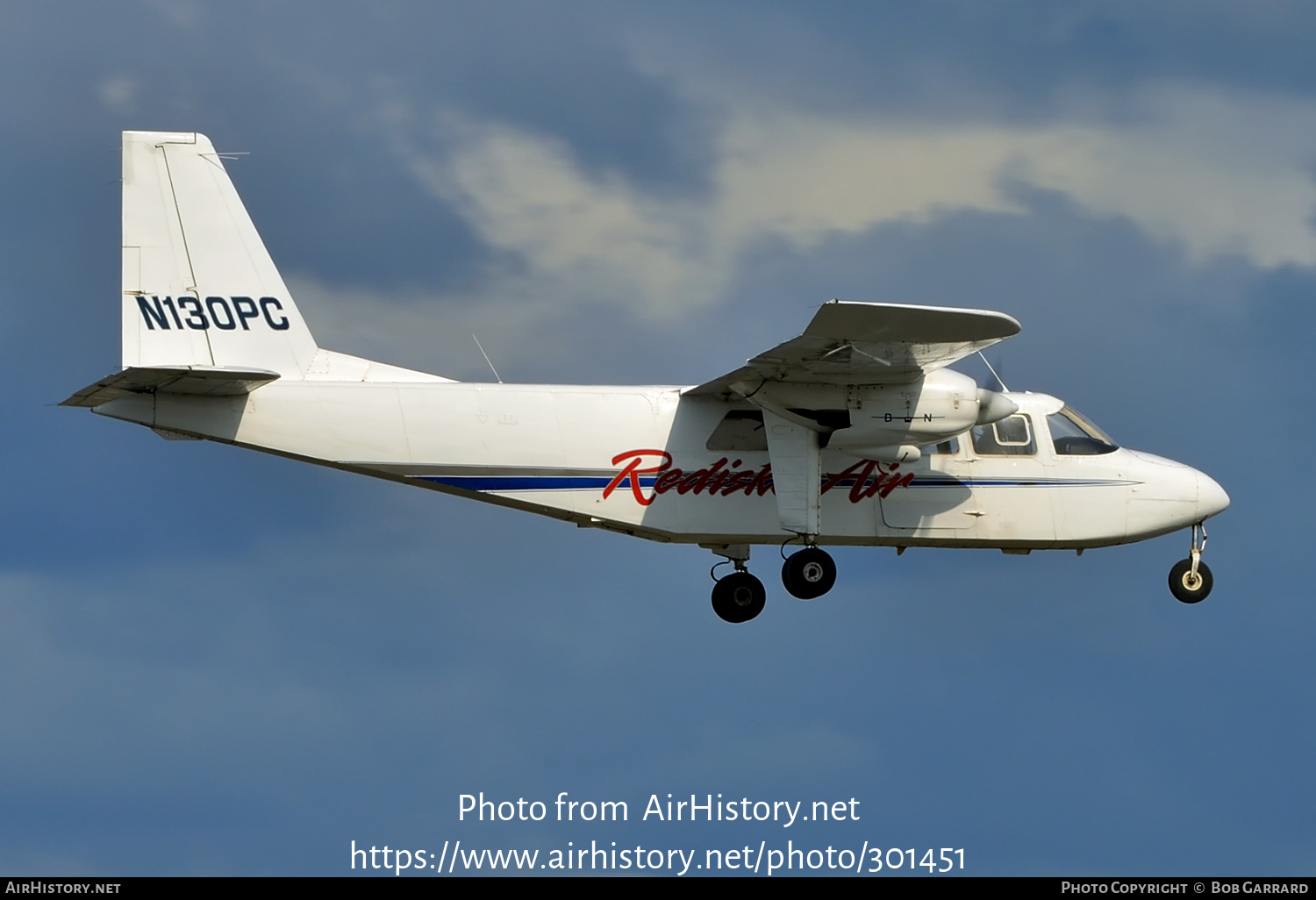 Aircraft Photo of N130PC | Britten-Norman BN-2A-21 Islander | Rediske Air | AirHistory.net #301451