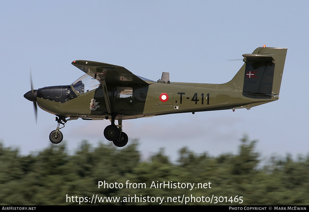 Aircraft Photo of T-411 | Saab T-17 Supporter | Denmark - Air Force | AirHistory.net #301465