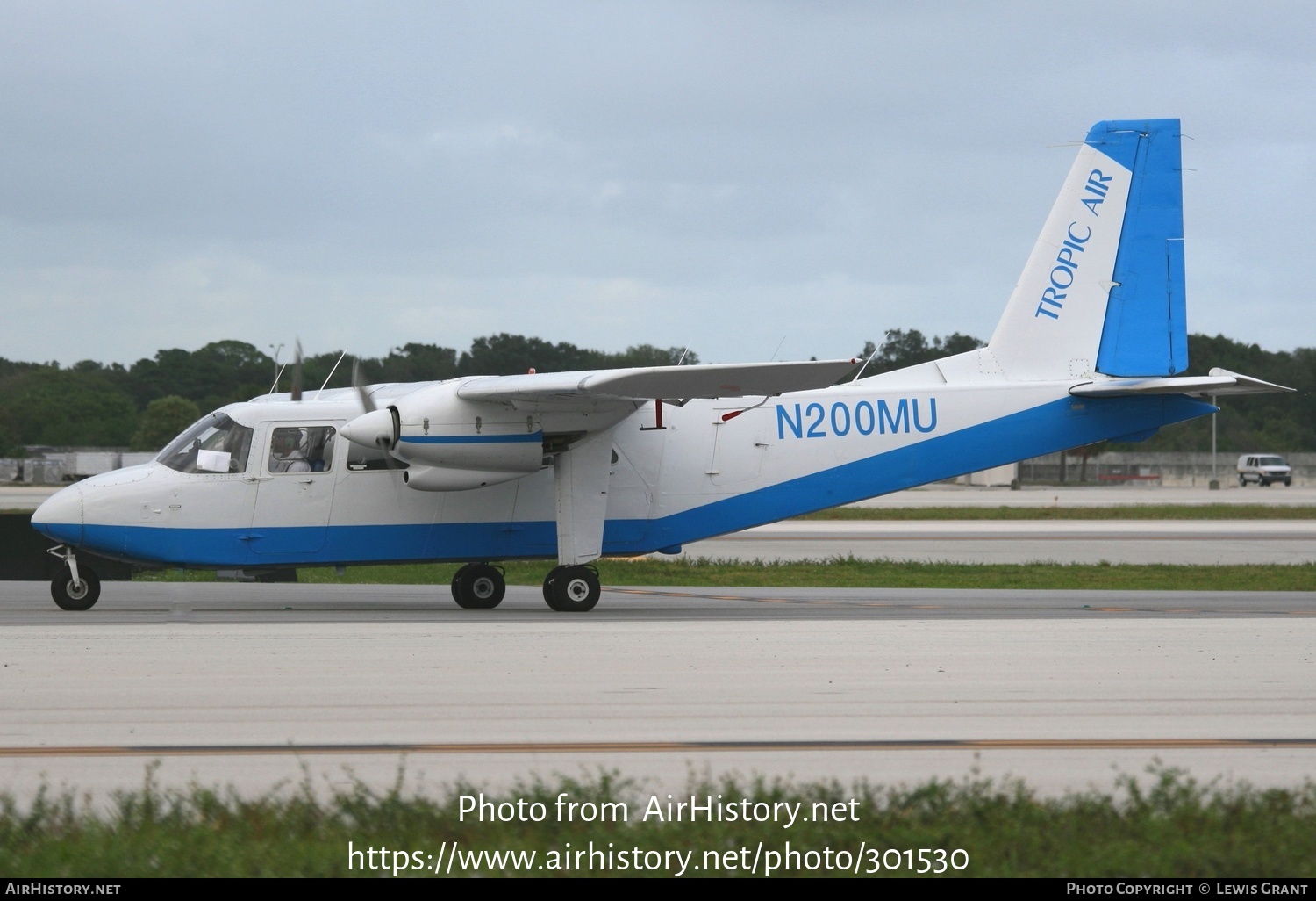 Aircraft Photo of N200MU | Britten-Norman BN-2A-27 Islander | Tropic Air Charters - USA | AirHistory.net #301530