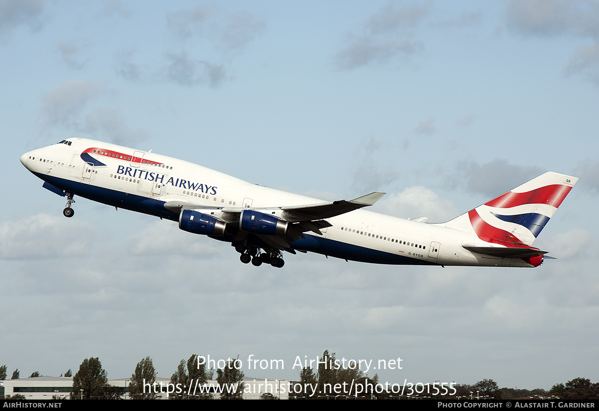 Aircraft Photo of G-BYGB | Boeing 747-436 | British Airways | AirHistory.net #301555