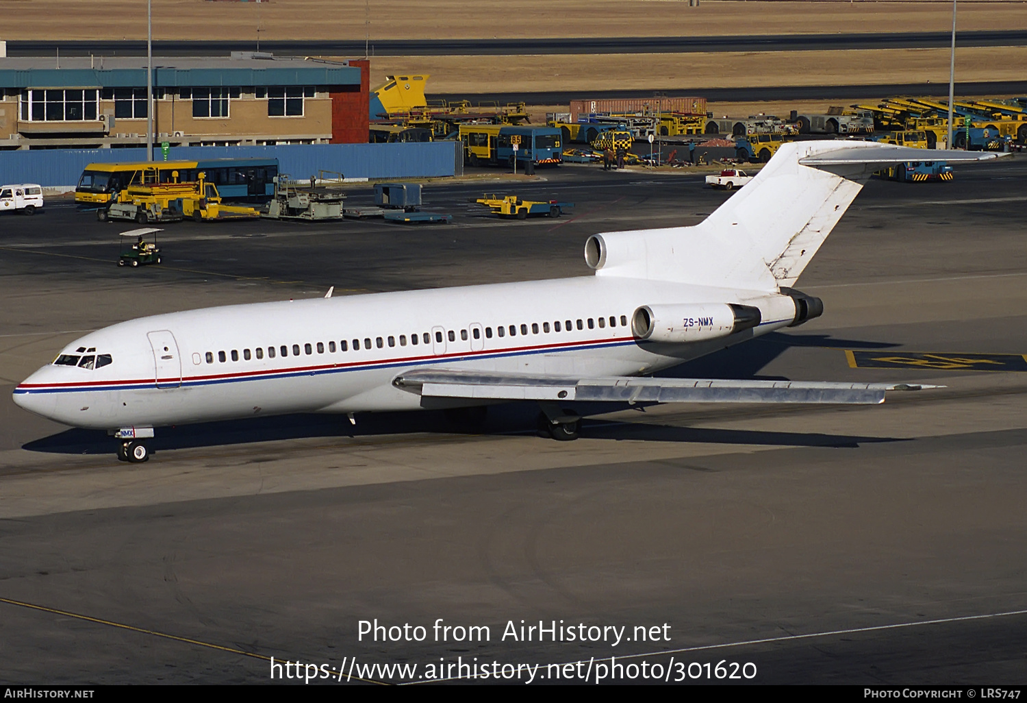 Aircraft Photo of ZS-NMX | Boeing 727-23 | AirHistory.net #301620