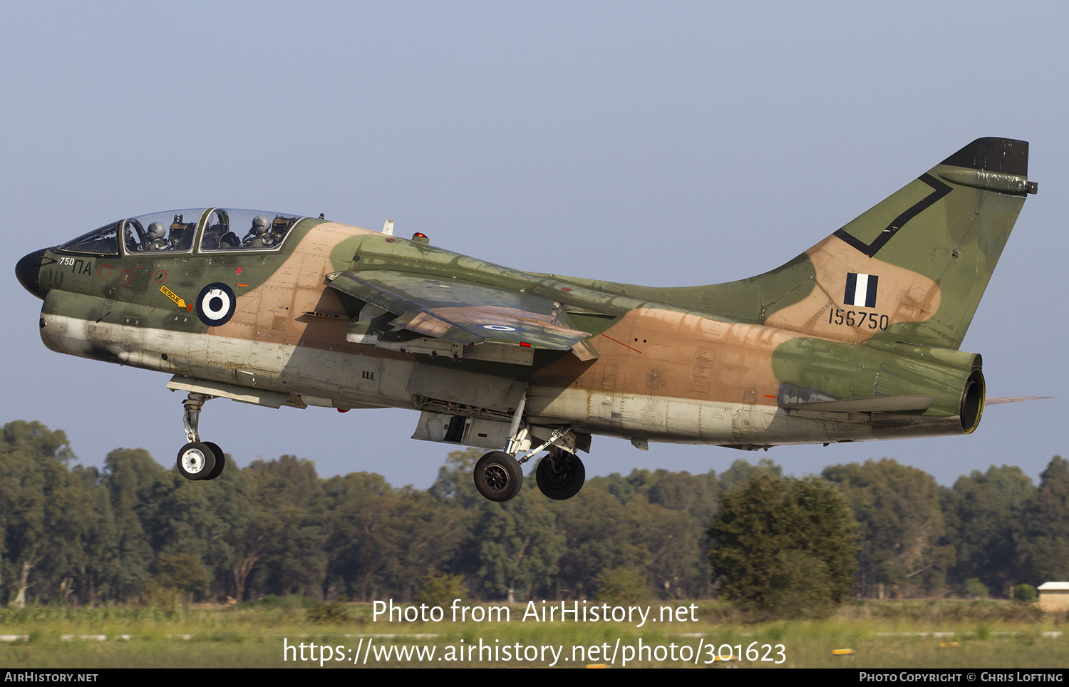 Aircraft Photo of 156750 | LTV TA-7C Corsair II | Greece - Air Force | AirHistory.net #301623