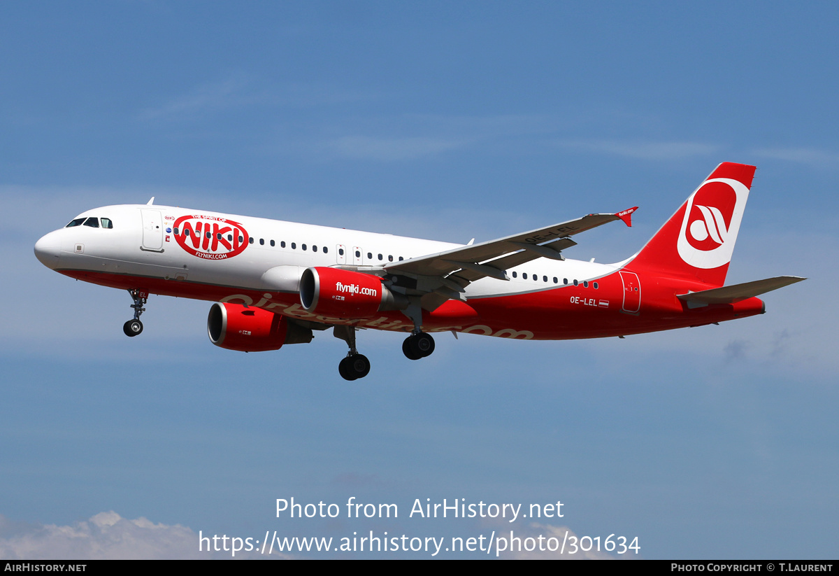 Aircraft Photo of OE-LEL | Airbus A320-214 | Niki | AirHistory.net #301634