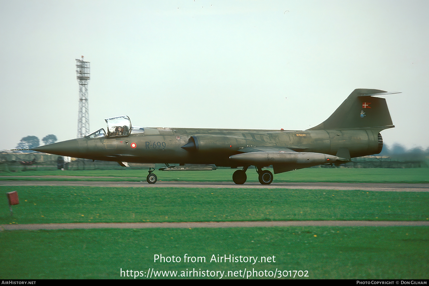 Aircraft Photo of R-699 | Lockheed F-104G Starfighter | Denmark - Air Force | AirHistory.net #301702