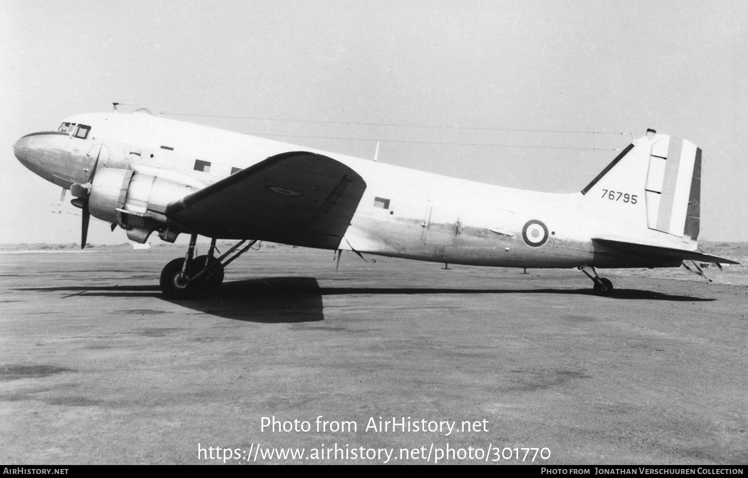 Aircraft Photo of TU-VAA / 76795 | Douglas C-47B Skytrain | Ivory Coast - Air Force | AirHistory.net #301770