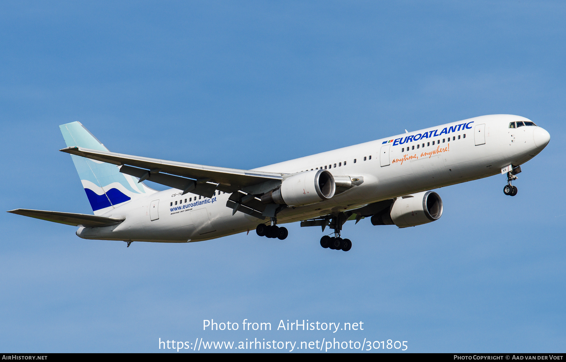 Aircraft Photo of CS-TKR | Boeing 767-36N/ER | Euro Atlantic Airways | AirHistory.net #301805