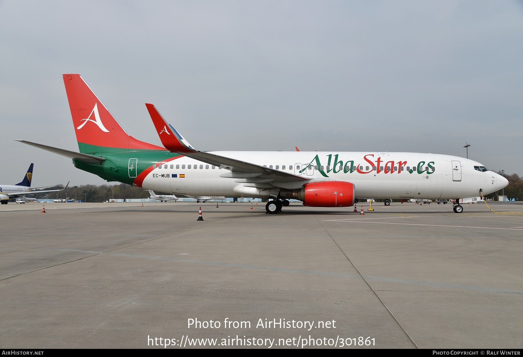 Aircraft Photo of EC-MUB | Boeing 737-86J | AlbaStar | AirHistory.net #301861