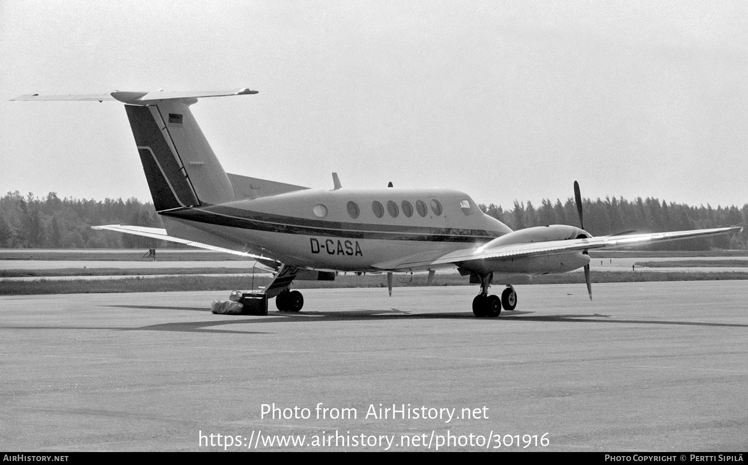 Aircraft Photo of D-CASA | Beech Super King Air 300 | AirHistory.net #301916