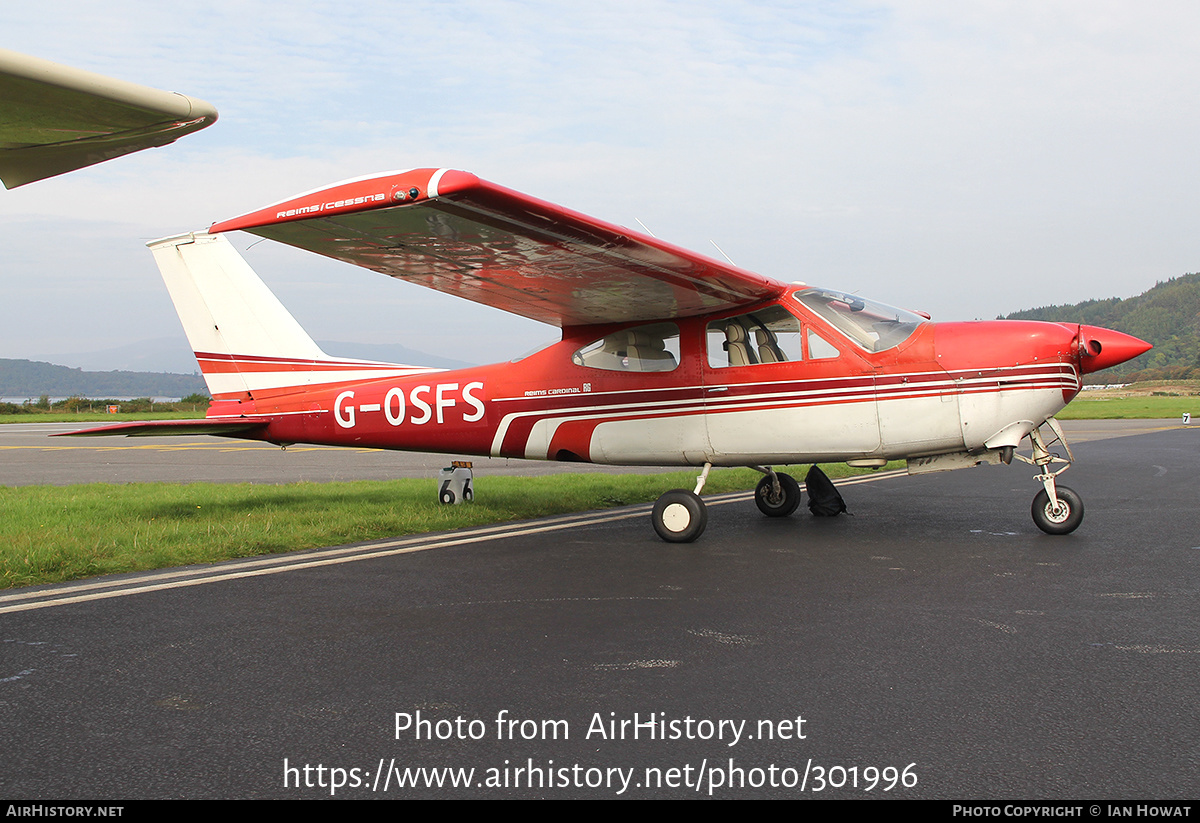 Aircraft Photo of G-OSFS | Reims F177RG Cardinal RG | AirHistory.net #301996