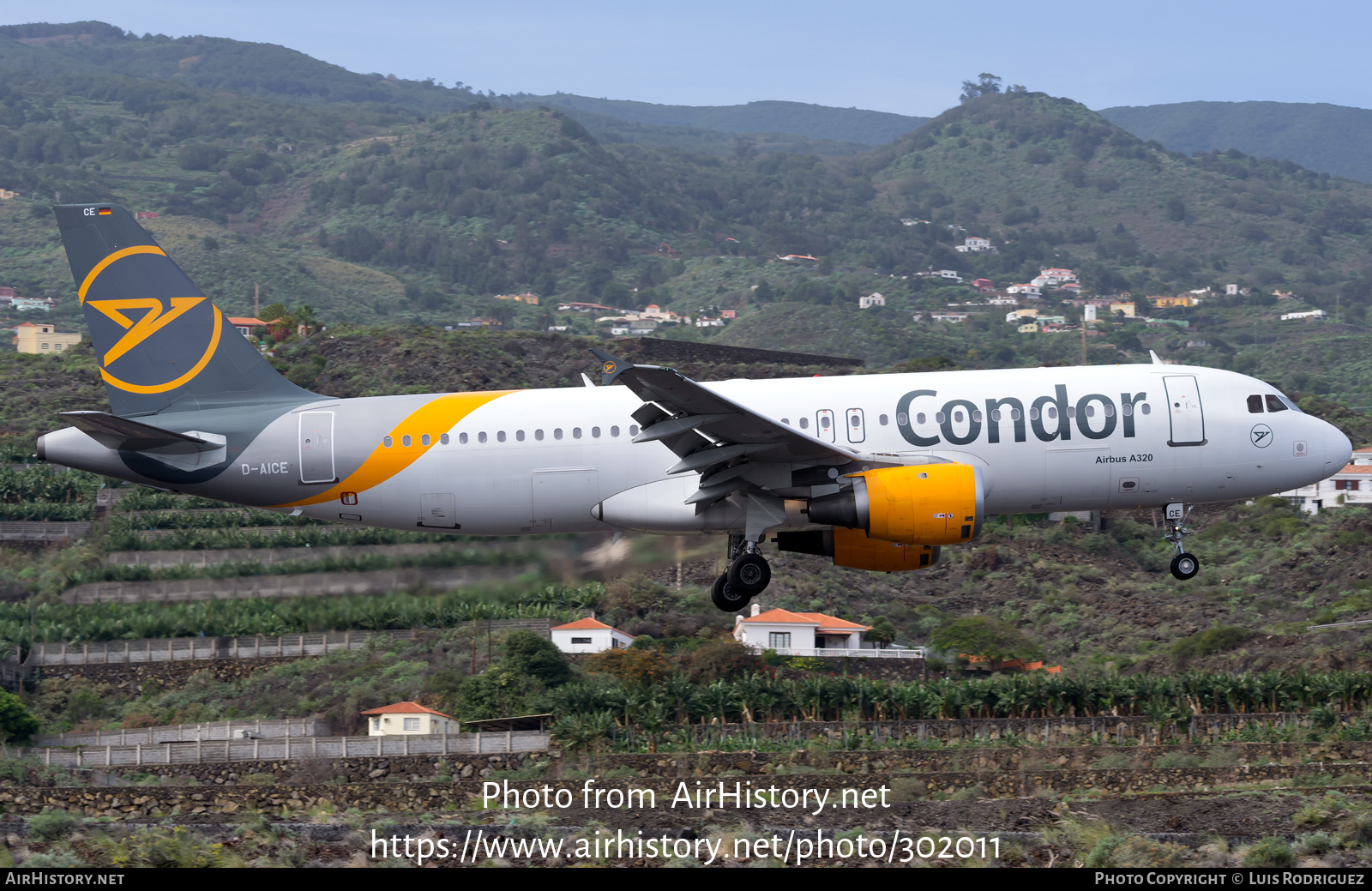 Aircraft Photo of D-AICE | Airbus A320-212 | Condor Flugdienst | AirHistory.net #302011