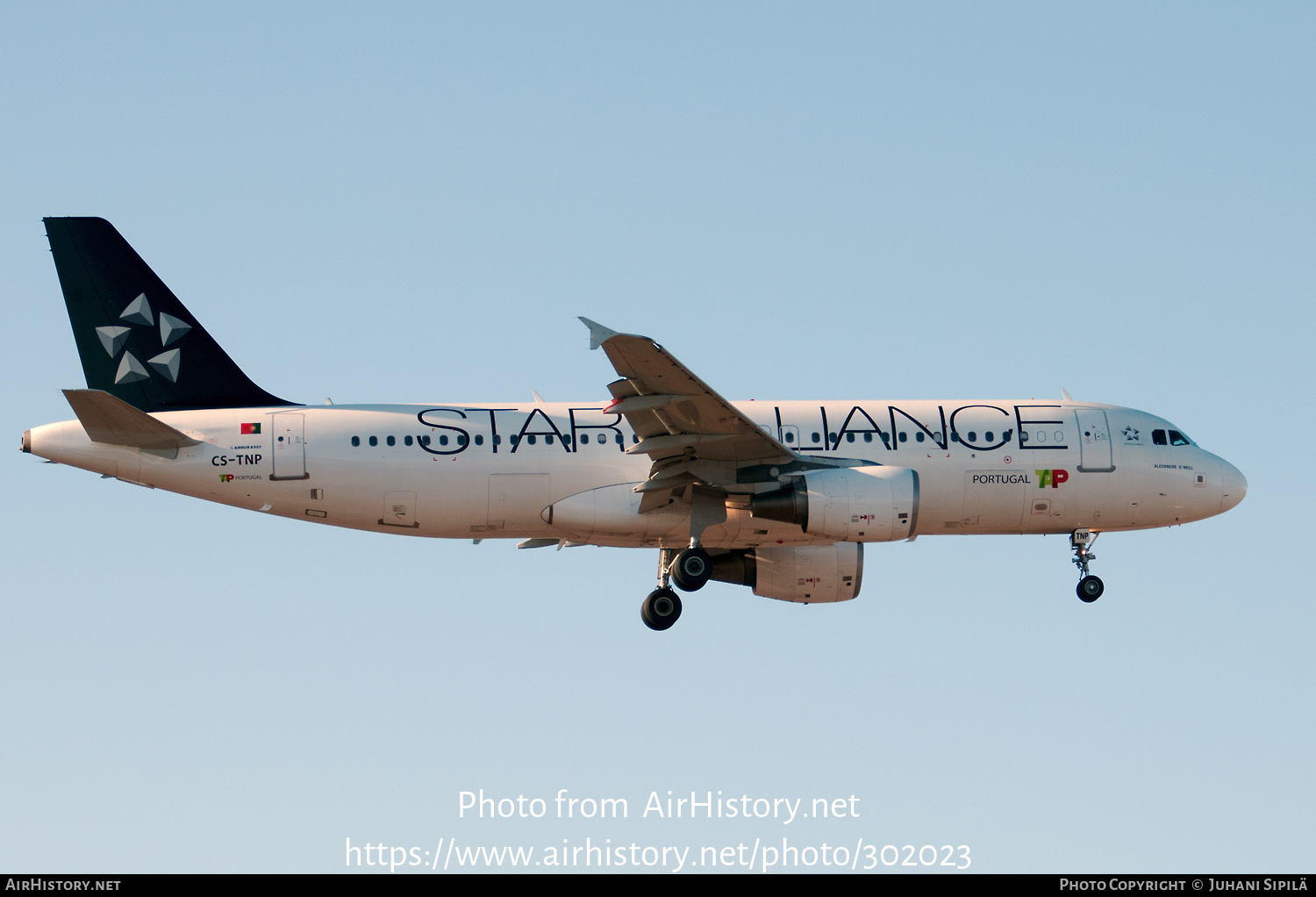 Aircraft Photo of CS-TNP | Airbus A320-214 | TAP Portugal | AirHistory.net #302023