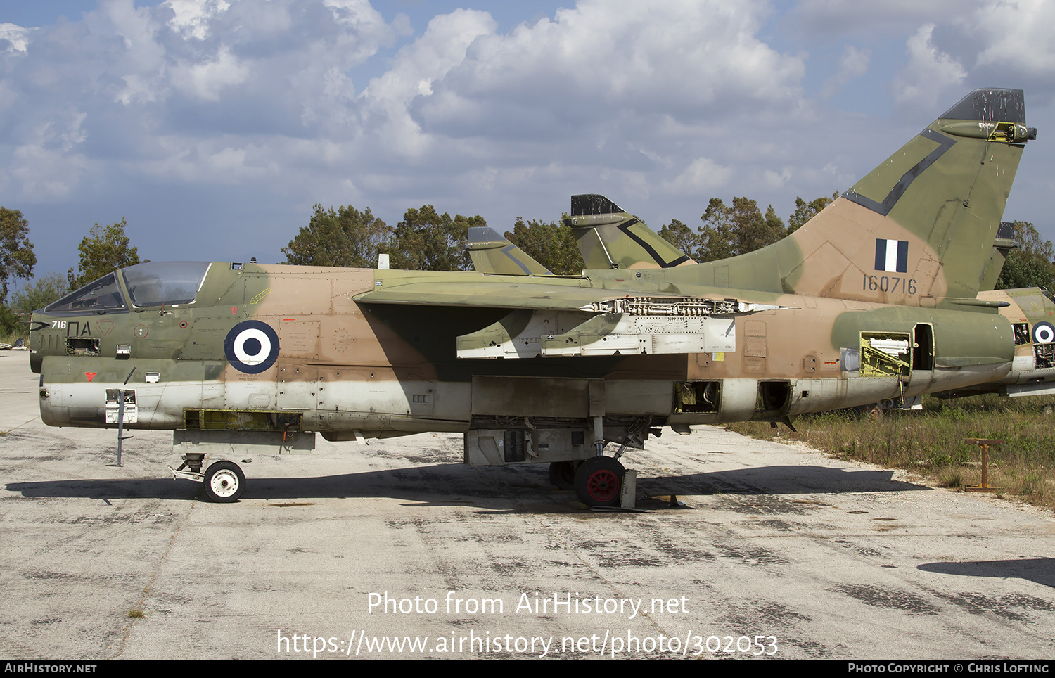 Aircraft Photo of 160716 | Vought A-7E Corsair II | Greece - Air Force | AirHistory.net #302053