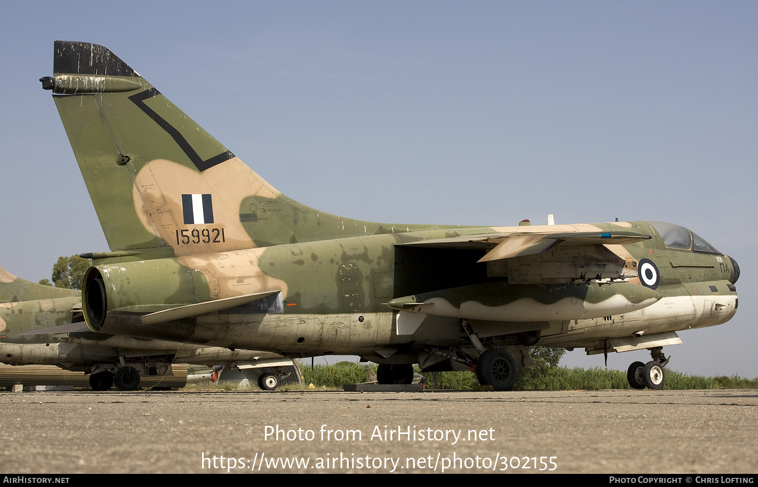 Aircraft Photo of 159921 | LTV A-7H Corsair II | Greece - Air Force | AirHistory.net #302155