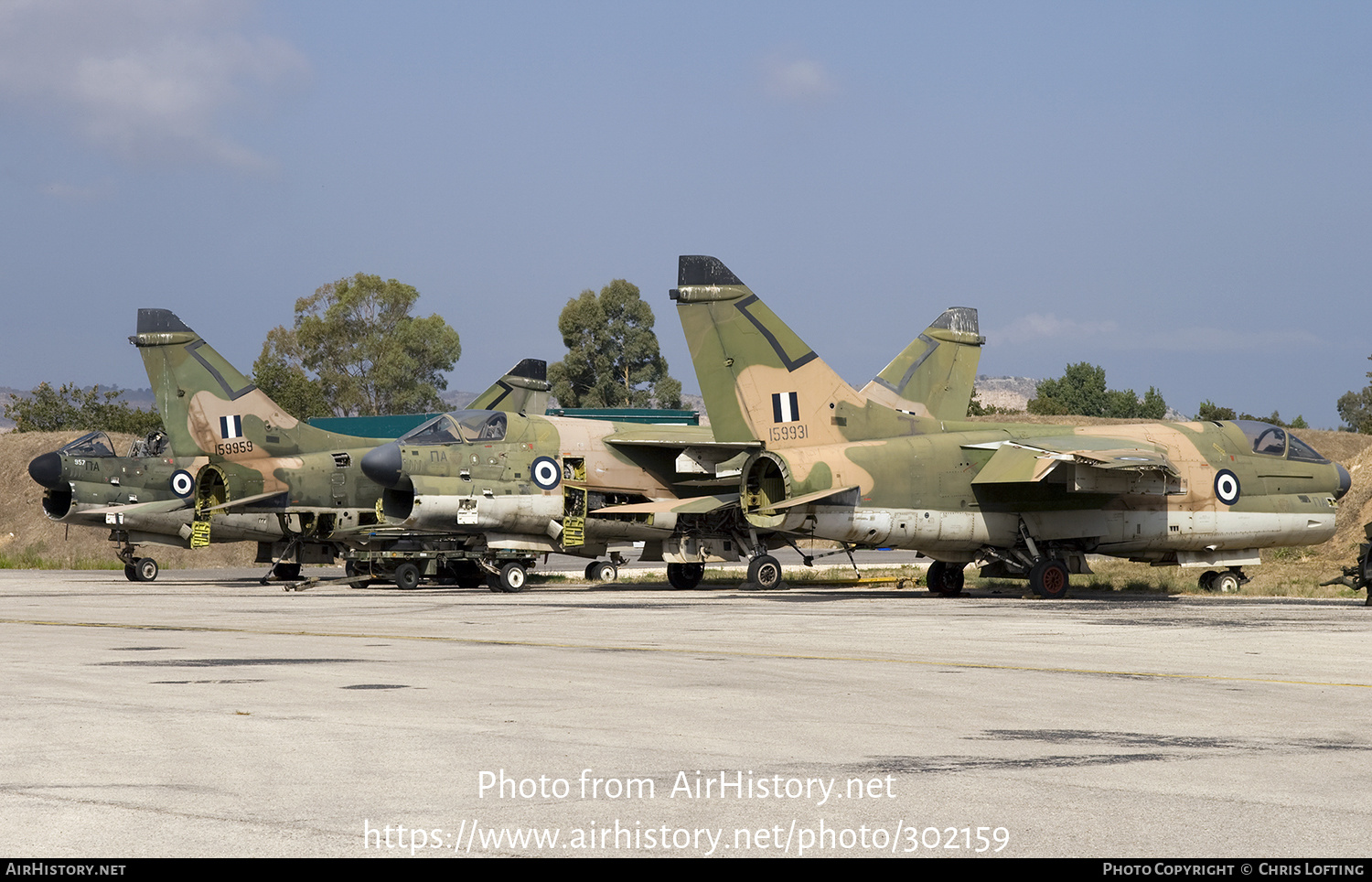 Aircraft Photo of 159931 | LTV A-7H Corsair II | Greece - Air Force | AirHistory.net #302159