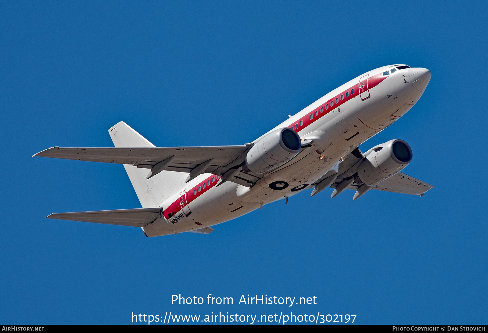 Aircraft Photo of N869HH | Boeing 737-66N | AirHistory.net #302197