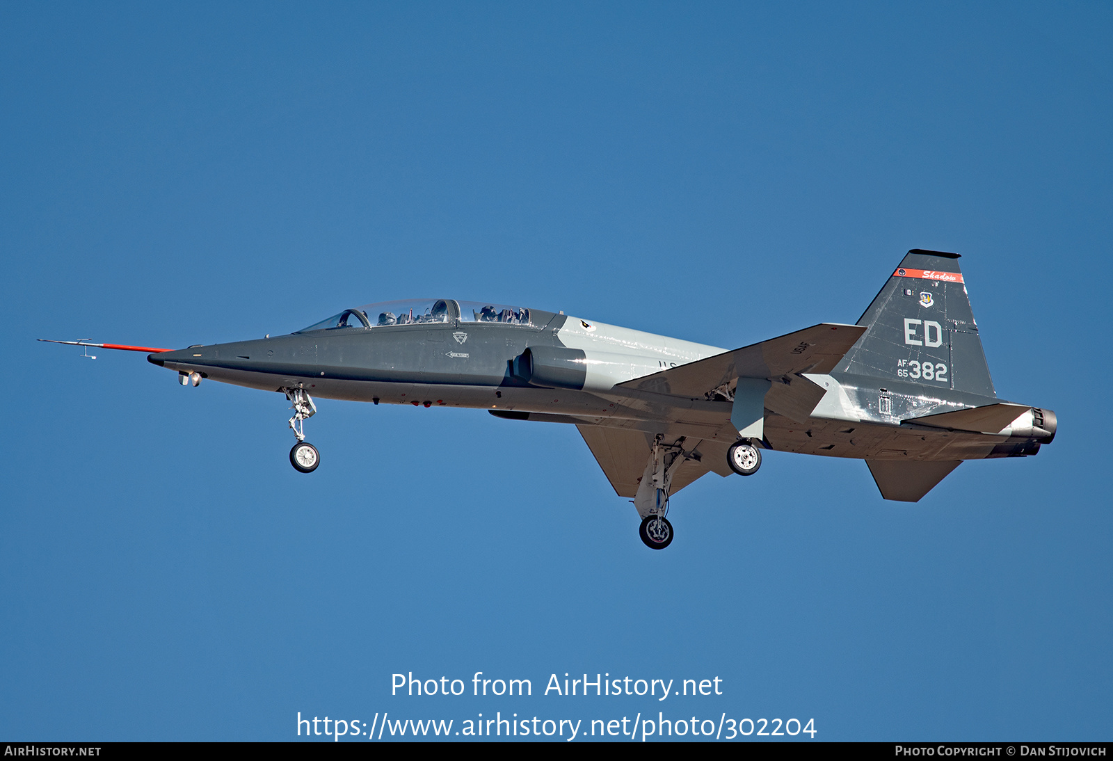 Aircraft Photo of 65-10382 / AF65-382 | Northrop T-38C Talon | USA - Air Force | AirHistory.net #302204