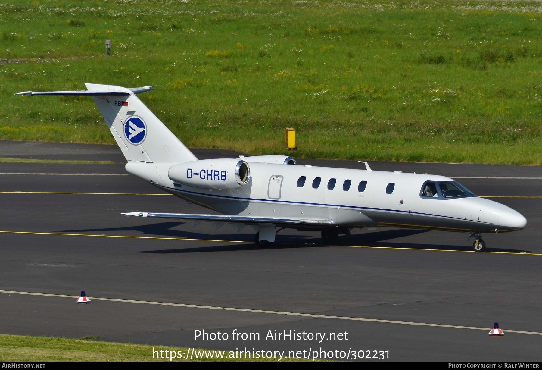 Aircraft Photo of D-CHRB | Cessna 525C CitationJet CJ4 | Hahn Air | AirHistory.net #302231