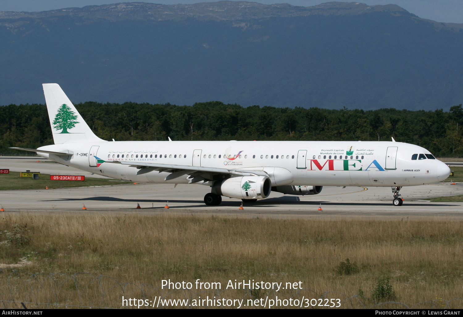 Aircraft Photo of F-ORME | Airbus A321-231 | MEA - Middle East Airlines | AirHistory.net #302253