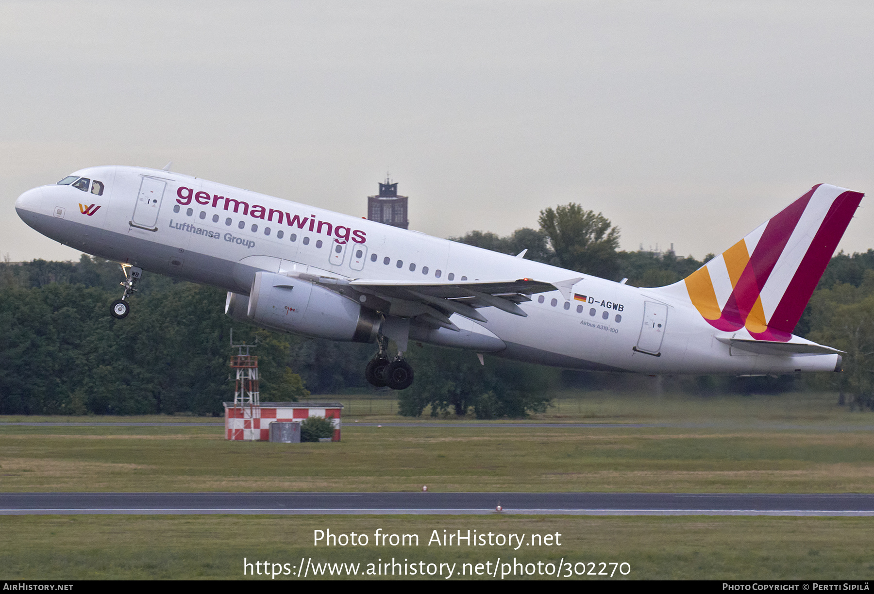 Aircraft Photo of D-AGWB | Airbus A319-132 | Germanwings | AirHistory.net #302270