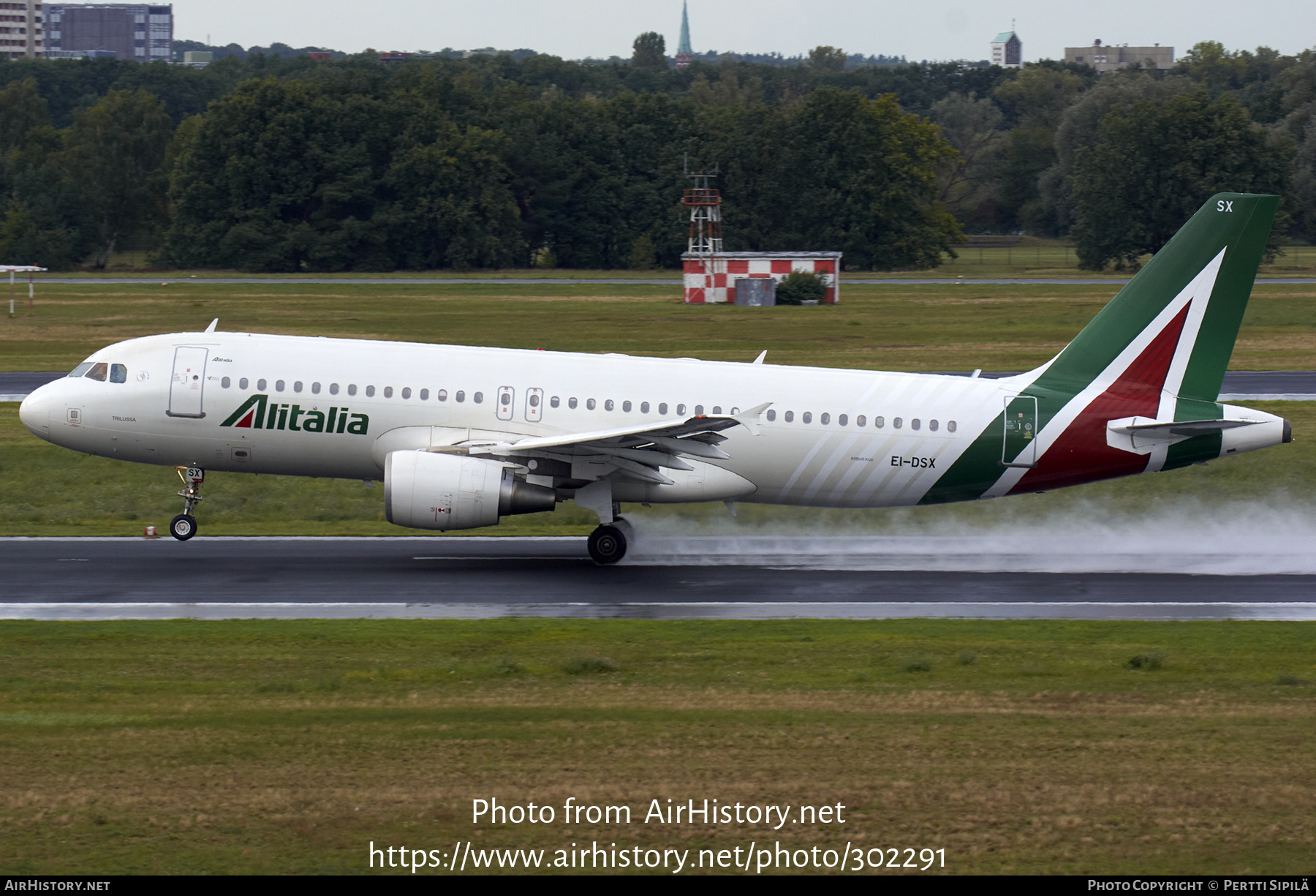 Aircraft Photo of EI-DSX | Airbus A320-216 | Alitalia | AirHistory.net #302291