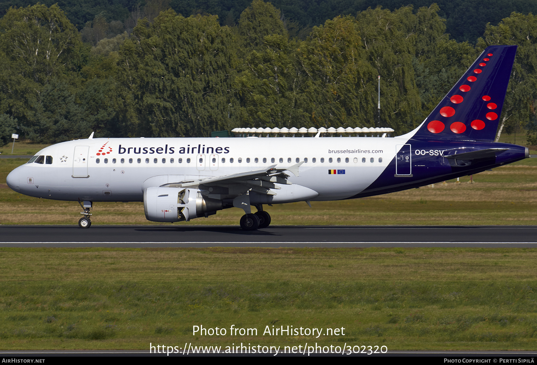 Aircraft Photo of OO-SSV | Airbus A319-111 | Brussels Airlines | AirHistory.net #302320