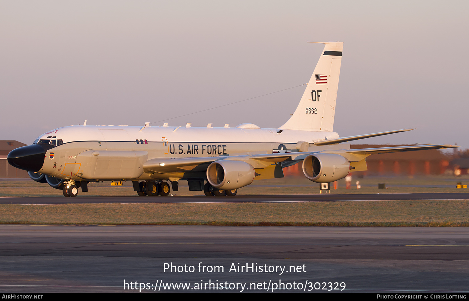 Aircraft Photo of 61-2662 / AF61-662 | Boeing RC-135S | USA - Air Force | AirHistory.net #302329