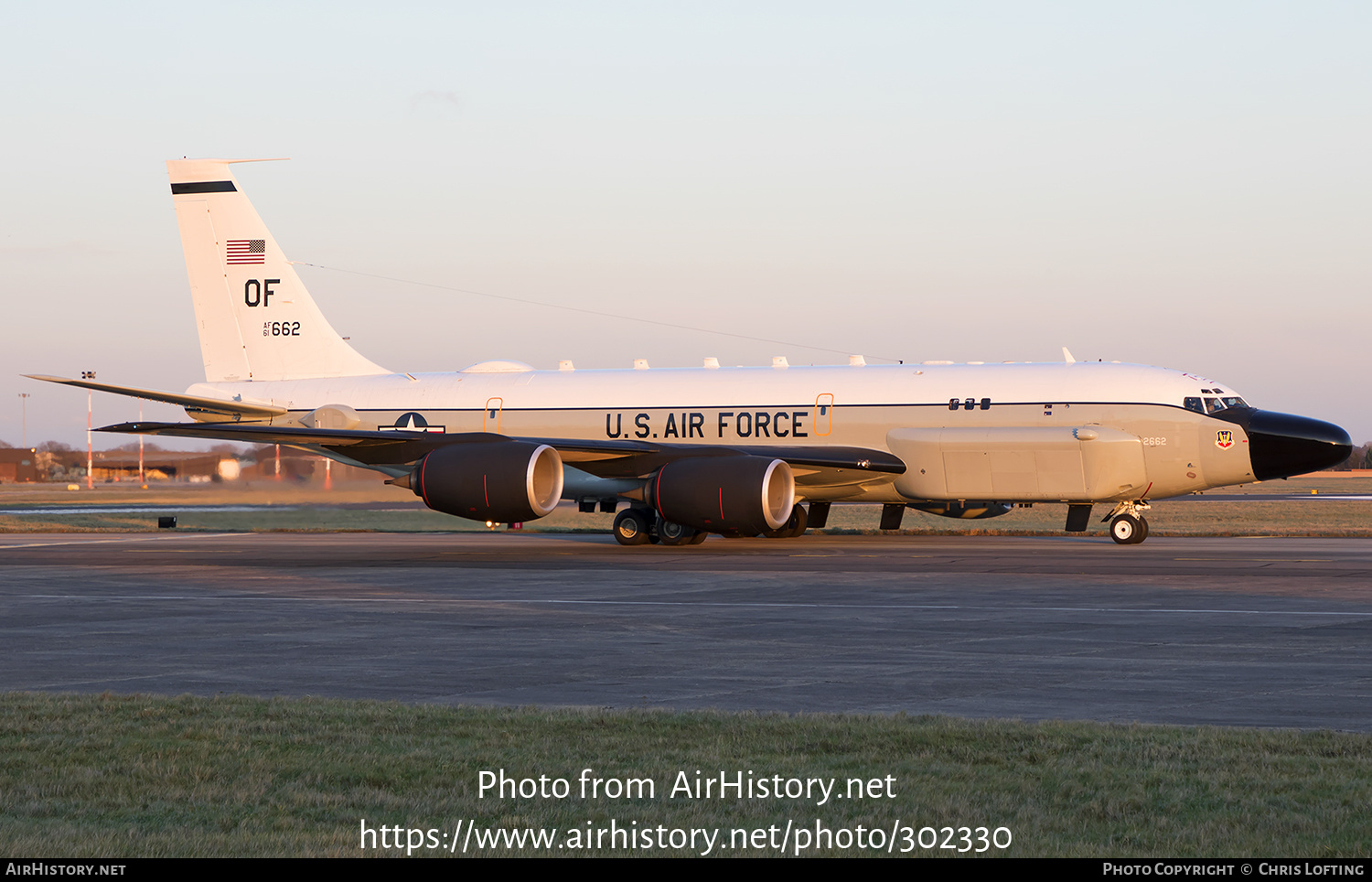 Aircraft Photo of 61-2662 / AF61-662 | Boeing RC-135S | USA - Air Force | AirHistory.net #302330