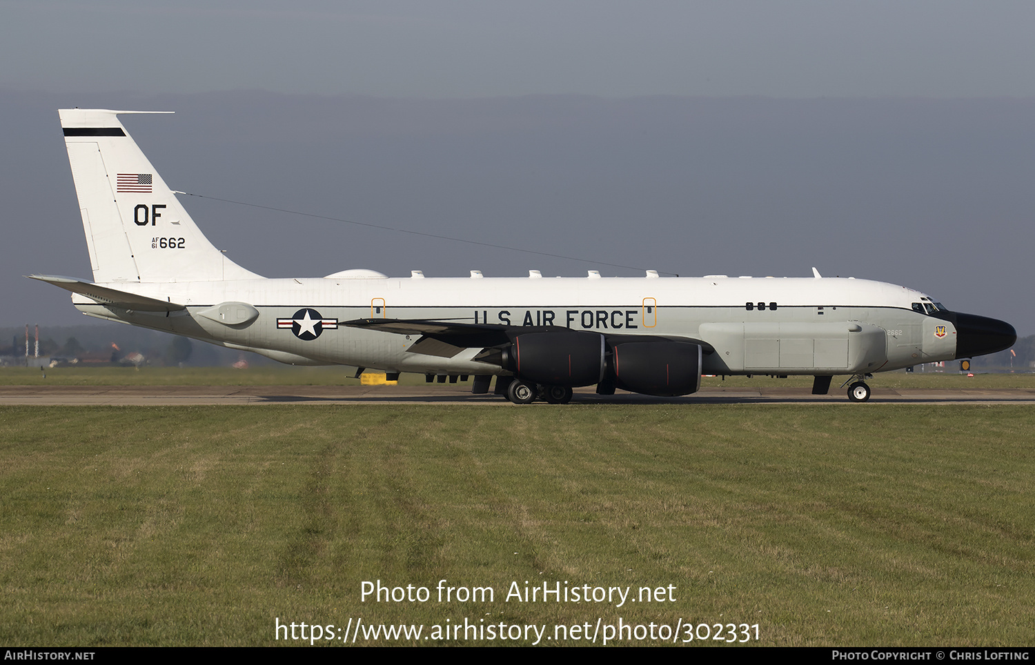 Aircraft Photo of 61-2662 / 12662 | Boeing RC-135S | USA - Air Force | AirHistory.net #302331