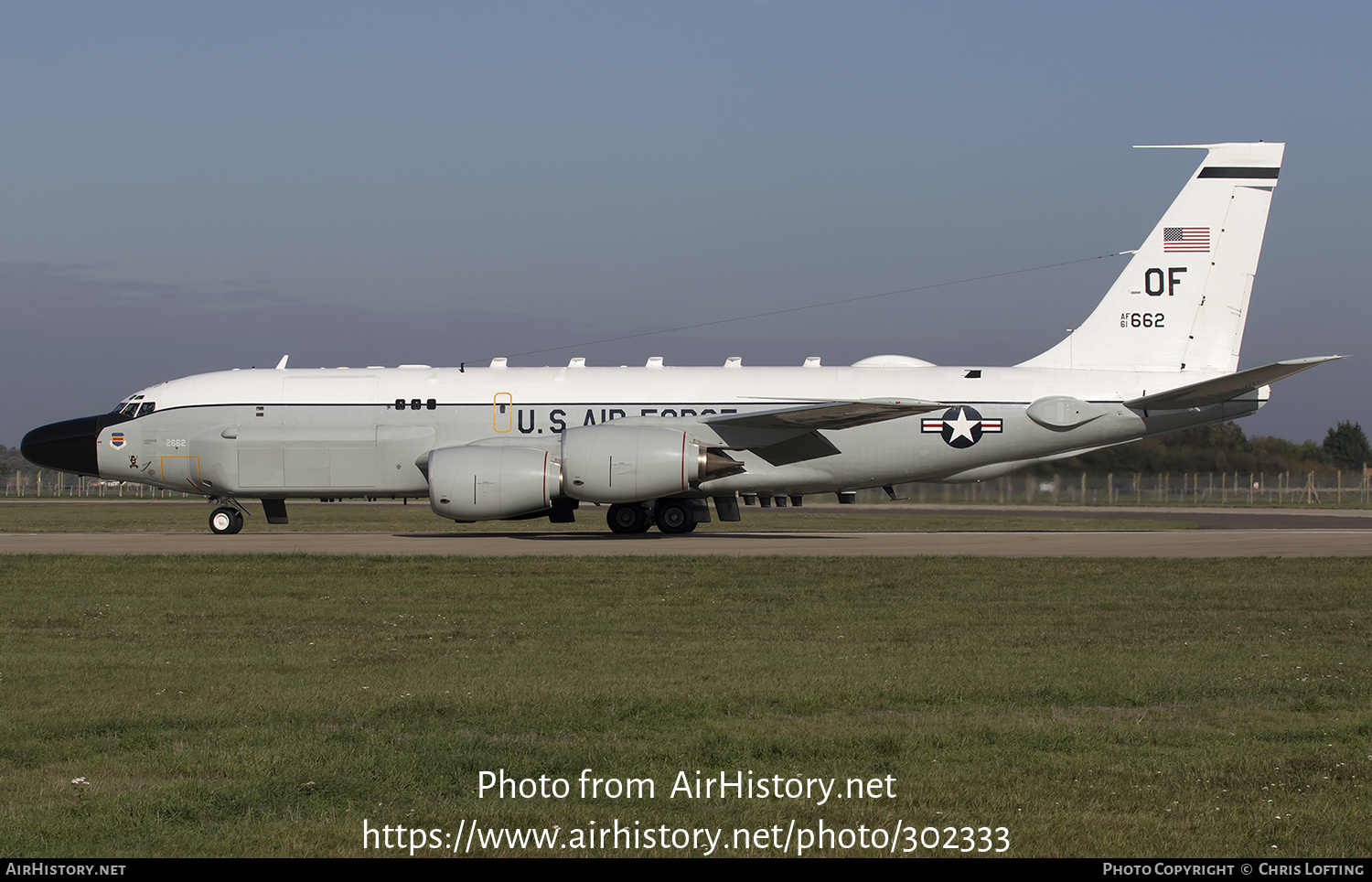 Aircraft Photo of 61-2662 / AF61-662 | Boeing RC-135S | USA - Air Force | AirHistory.net #302333