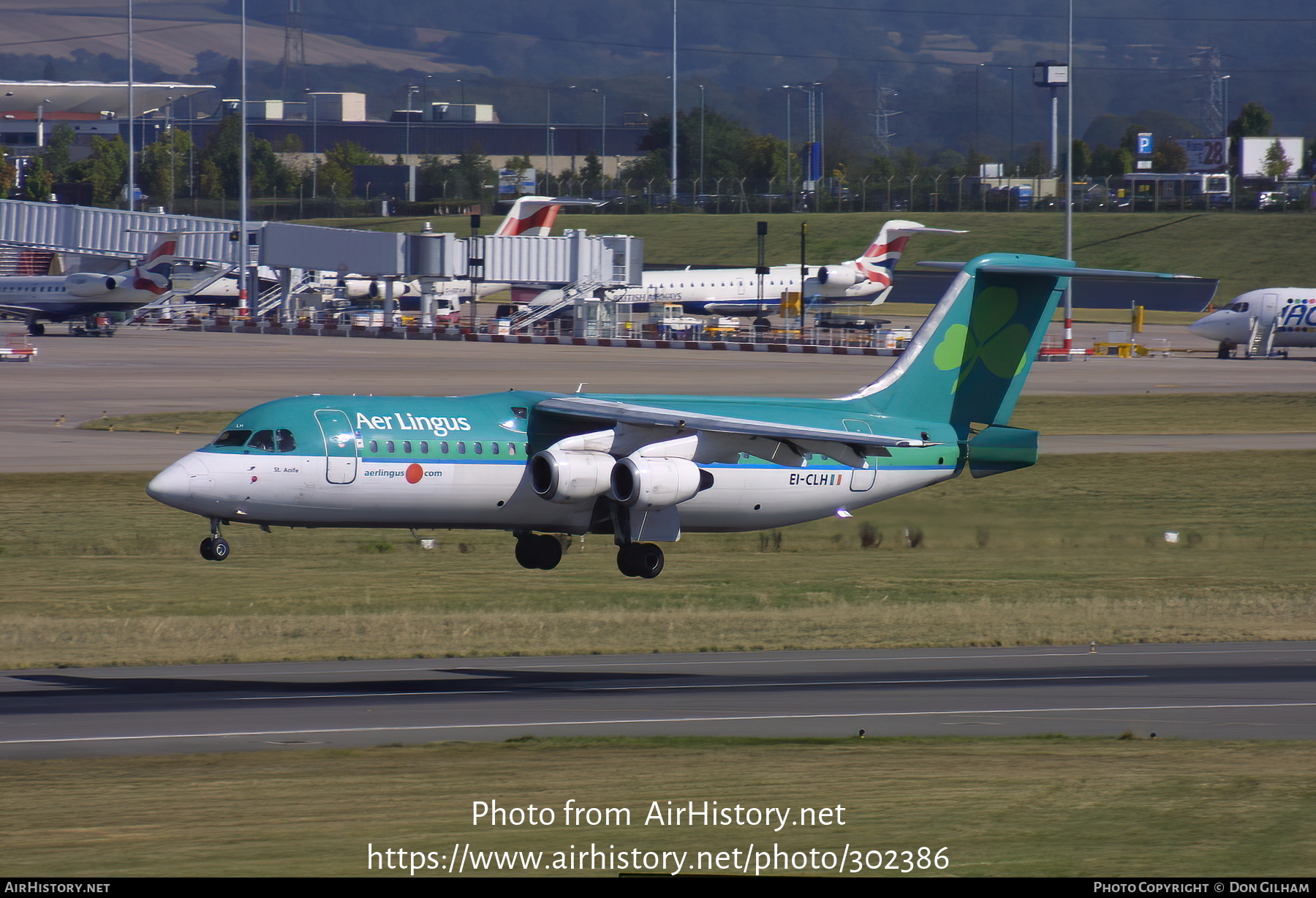 Aircraft Photo of EI-CLH | British Aerospace BAe-146-300 | Aer Lingus Commuter | AirHistory.net #302386