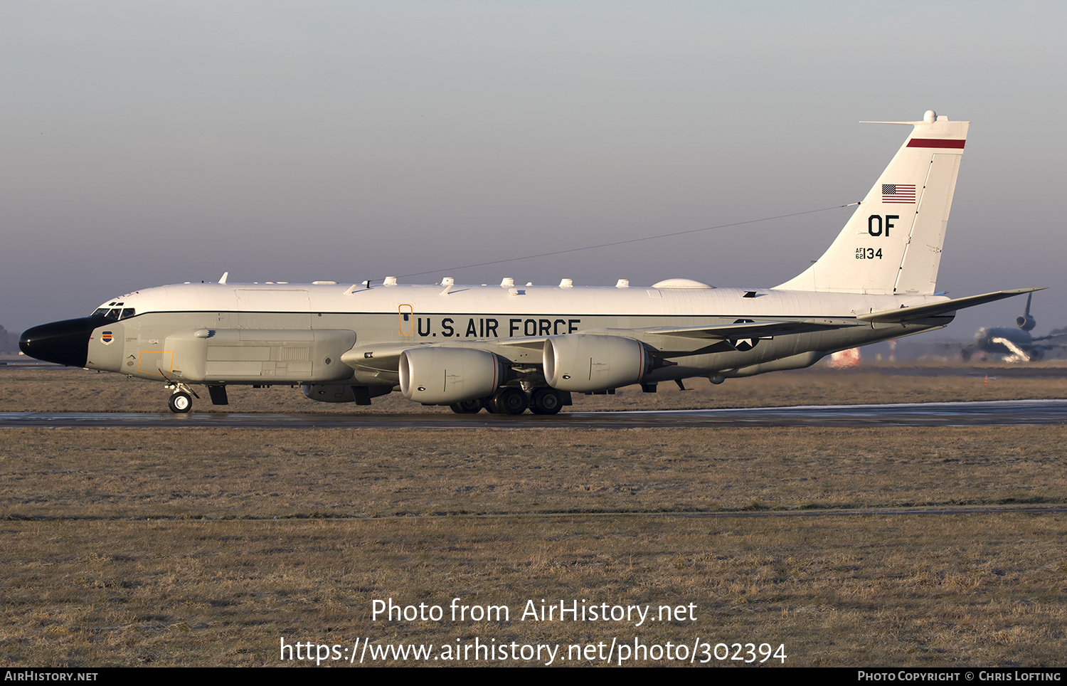 Aircraft Photo of 62-4134 / AF62-134 | Boeing RC-135W | USA - Air Force | AirHistory.net #302394