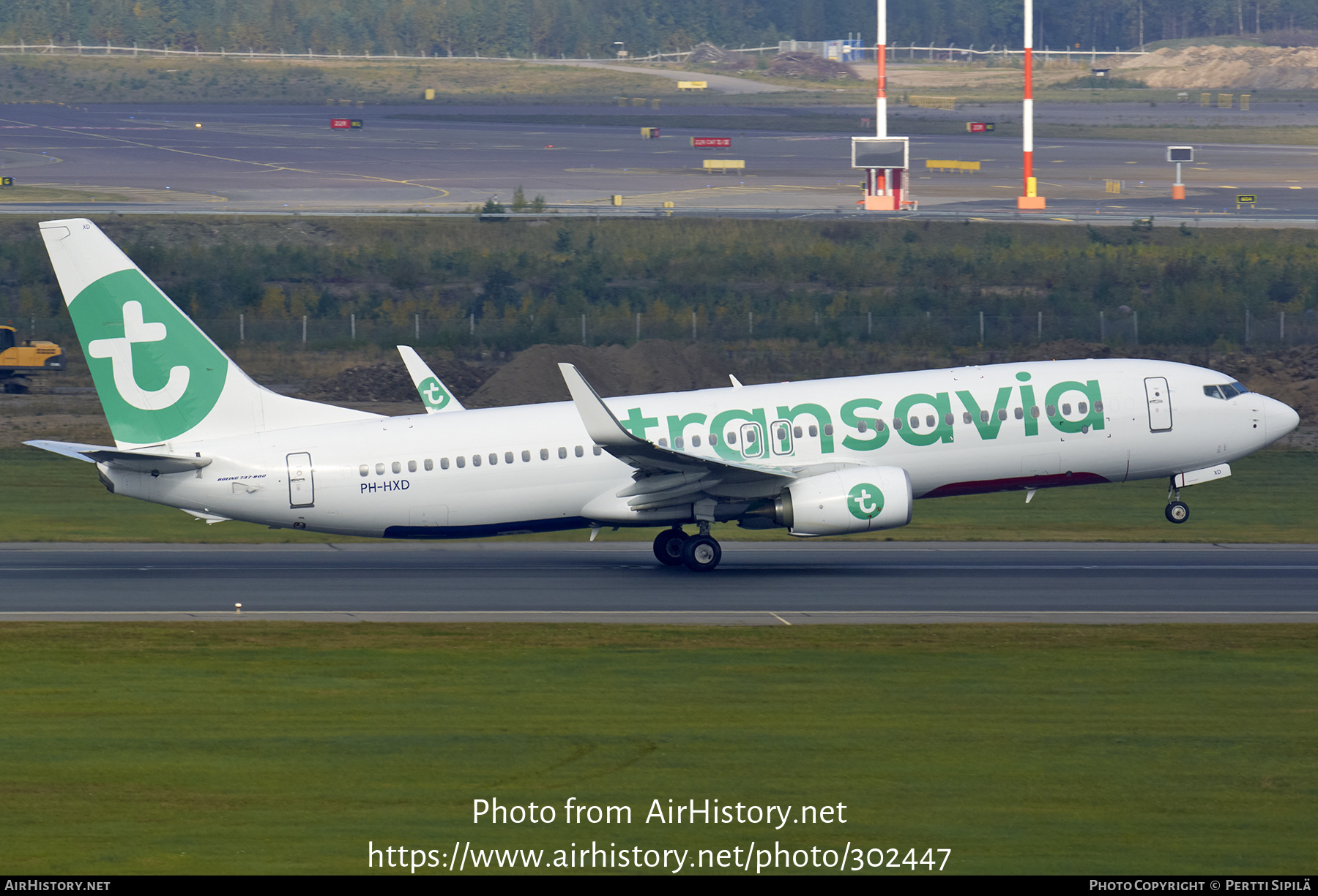 Aircraft Photo of PH-HXD | Boeing 737-8K2 | Transavia | AirHistory.net #302447