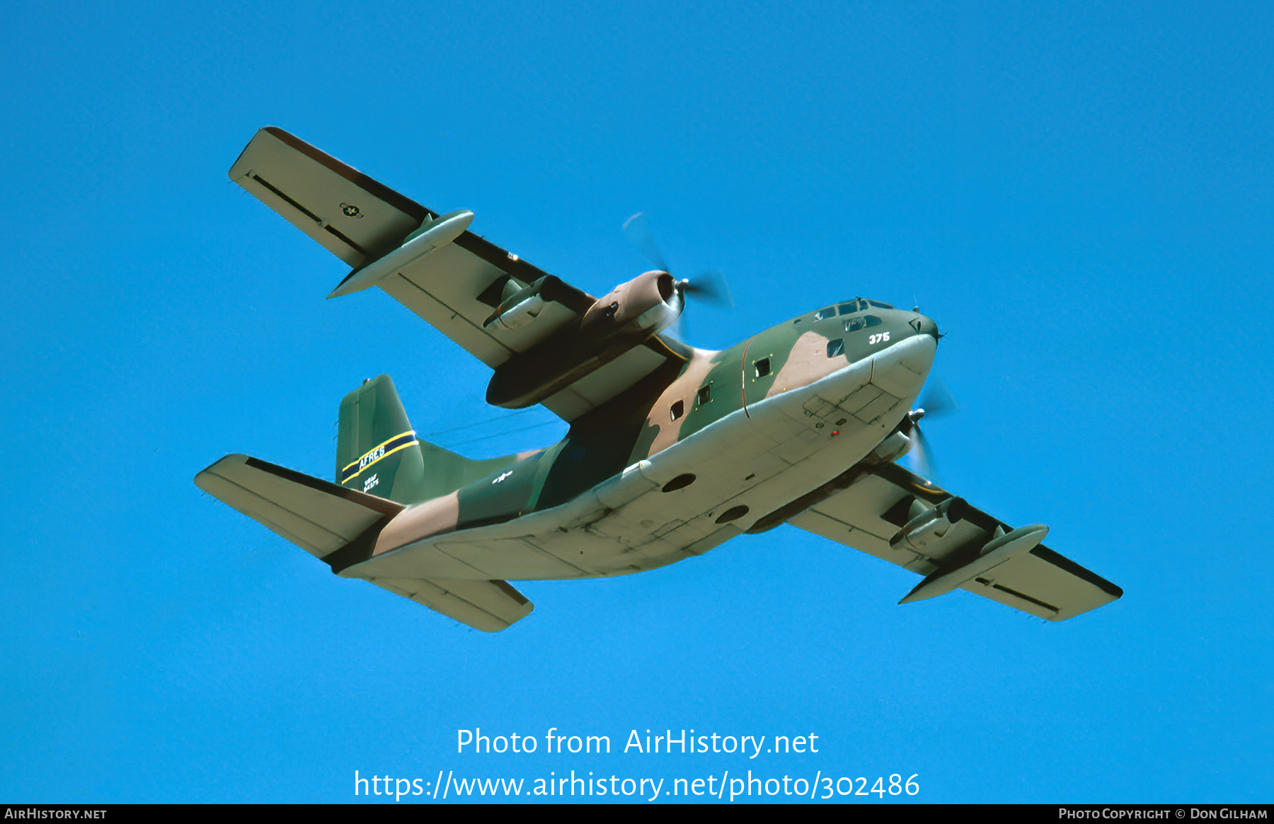 Aircraft Photo of 56-4375 / 64375 | Fairchild UC-123K Provider | USA - Air Force | AirHistory.net #302486